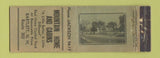 Matchbook Cover - Mountain Home and Cabins Bartlett NH MERCHANTS WORN