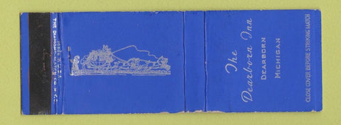 Matchbook Cover - The Dearborn Inn Dearborn MI WEAR