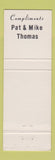 Matchbook Cover - Bronk's Package Liquor Fargo ND