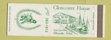Matchbook Cover - Gloucester House MA