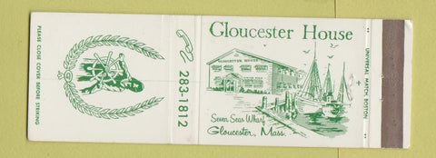 Matchbook Cover - Gloucester House MA