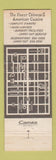 Matchbook Cover - Howard Wong's Chinese Restaurant Minneapolis MN