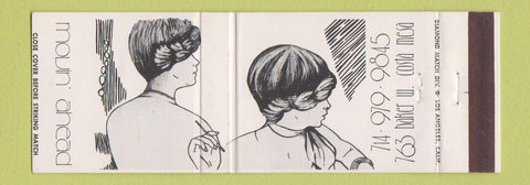 Matchbook Cover - Movin Ahead Costa Mesa CA Full Length