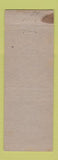 Matchbook Cover - Rhodes' Scot Run PA