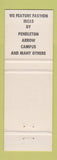 Matchbook Cover - Hellman's Dad n Lad Shop Men's Clothes Dolgeville NY