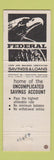 Matchbook Cover - Federal Savings and Loan South Portland ME Full Length