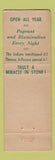 Matchbook Cover - Natural Bridge Hotel Natural Bridge VA