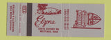 Matchbook Cover - Elzona Restaurant Westlake OH
