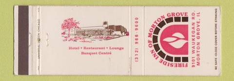Matchbook Cover - Fireside Inn Morton Grove IL