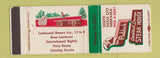 Matchbook Cover - Paddock Steak House South Sioux City NE
