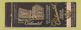 Matchbook Cover - Continental Hotel Washington DC