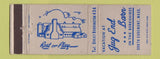 Matchbook Cover - Jug End Barn South Egremont MA