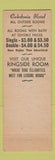 Matchbook Cover - Caledonia Hotel Seattle WA