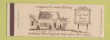 Matchbook Cover - Cape Half House  West Harwich MA