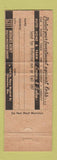 Matchbook Cover - Scott Insurance Sikeston MO New Madrid
