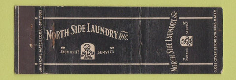 Matchbook Cover - North Side Laundry Chicago? UNIVERSAL LONG WEAR