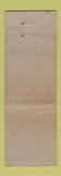 Matchbook Cover - Crowley Milner's Detriot MI WORN