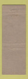 Matchbook Cover - De Martini's Liquor San Francisco CA WEAR Full Length