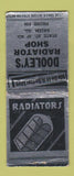 Matchbook Cover - Dooley's Radiator Shop Salem IL low phone # BOBTAIL