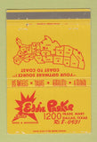 Matchbook Cover - Eddie Parker  Sales Dallas TX  40 Strike