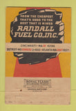 Matchbook Cover - Randall Fuel Atlanta GA Miers Shippers Coal 40 Strike
