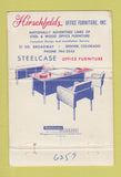 Matchbook Cover - AB Hirschfield Press Denver Colorado WEAR printers 40 Strike
