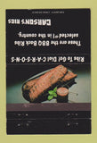 Matchbook Cover - Carson's Ribs Chicago IL Skokie Lombard 40 Strike