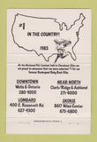 Matchbook Cover - Carson's Ribs Chicago IL Skokie Lombard 40 Strike