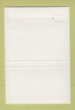 Matchbook Cover - University of Illinois Credit Union Champaign IL 40 Strike
