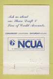 Matchbook Cover - Michigan Columbus Credit Union Monroe  MI 40 Strike