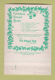 Matchbook Cover - First National Bank Midland TX Christmas WEAR 40 Strike