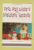 Matchbook Cover - GSA Jug Liquor Woodmont Christmas 40 Strike
