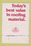 Matchbook Cover - Centex Building Supply Oakland CA Tri Ply Coal 40 Strike