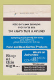 Matchbook Cover - Century 11 Refrigeration Supply Baltimore MD 40 Strike