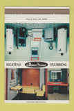Matchbook Cover - Horace Seager Heating Plumbing Niagara Falls NY 40 Strike
