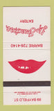 Matchbook Cover - Lip Smackers Eatery WEAR 30 Strike