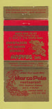 Matchbook Cover - Marco Polo Restaurant Chinese Lisle IL WEAR 30 Strike