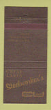 Matchbook Cover - Great Lakes Steelworker's Credit Union Ecorse MI 30 Strike