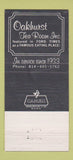 Matchbook Cover - Oakhurst Tea Room Somerset PA 30 Strike