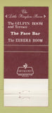Matchbook Cover - Teller House Central City Colorado 30 Strike