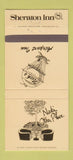 Matchbook Cover - Airport Inn Sheraton Hagerstown MD 30 Strike