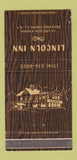Matchbook Cover - Lincoln Inn Rockville Centre LI NY WEAR 30 Strike