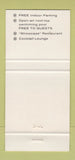 Matchbook Cover - Loew's Midtown Motor Inn New York City 30 Strike