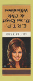 Matchbook Cover - ERTP Villeuzbanne girlie French WEAR 30 Strike
