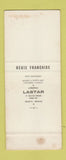 Matchbook Cover - ERTP Villeuzbanne girlie French WEAR 30 Strike