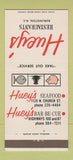 Matchbook Cover - Huey's Restaurants Burlington NC 30 Strike