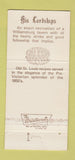 Matchbook Cover - Catfish & Crystal St Louis MO 30 Strike
