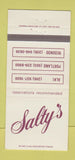 Matchbook Cover - Salty's Seattle Redondo WA Portland OR 30 Strike