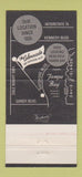 Matchbook Cover - Colonnade Seafood Restaurant Tampa FL 30 Strike
