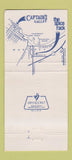 Matchbook Cover - Captain's Galley Monterey CA Spice Rack 30 Strike